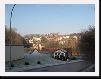 View from Gro&szlig;heiligenwald to the cath. church >Laurentius<